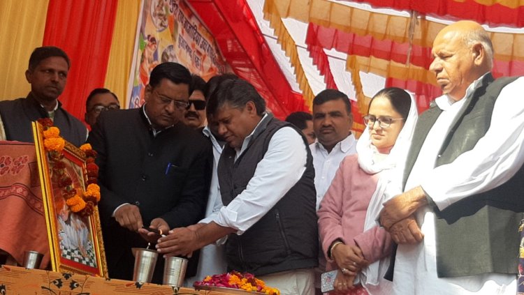 विधायक ने किया राज्य स्तरीय मंत्रालयिक खेल-कूद प्रतियोगिता का शुभारंभ 
