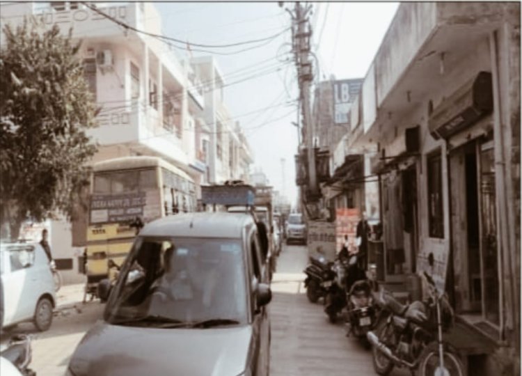 खैरथल में जाम की समस्या से कराहने लगे वाहन चालक