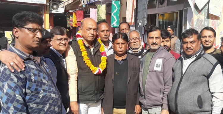 ब्लॉक अध्यक्ष बनने पर प्रदीप तोदी का हुआ स्वागत
