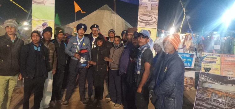 पाली में आयोजित जंबूरी में स्थानीय संघ विराटनगर के स्काउटर ने दिया ईमानदारी का परिचय