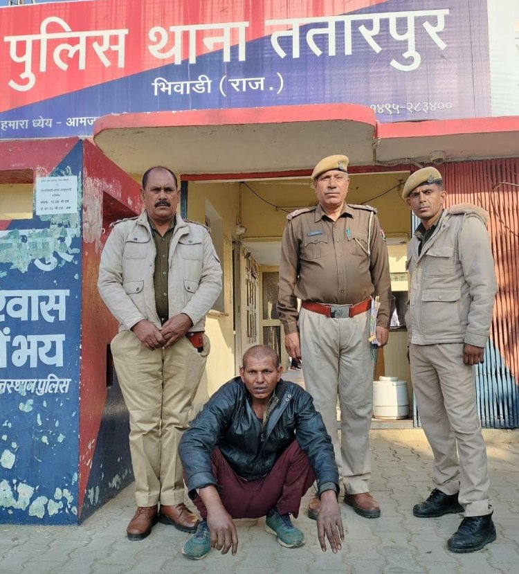 ततारपुर पुलिस ने कत्लखाने को जाती गौवंश से भरे वाहन सहित एक को पकड़ा, दो फरार 
