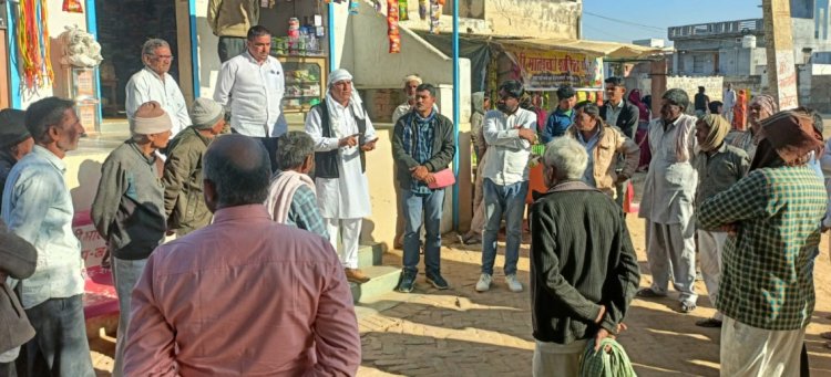 21 जनवरी को महारैली के लिए जनसंपर्क परवान पर
