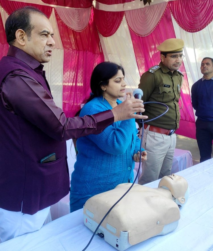 बेसिक लाइफ सपोर्ट, सीपीआर की थोड़ी सी जानकारी से बचाई जा सकती है जिंदगी - डॉ कुमुद गुप्ता