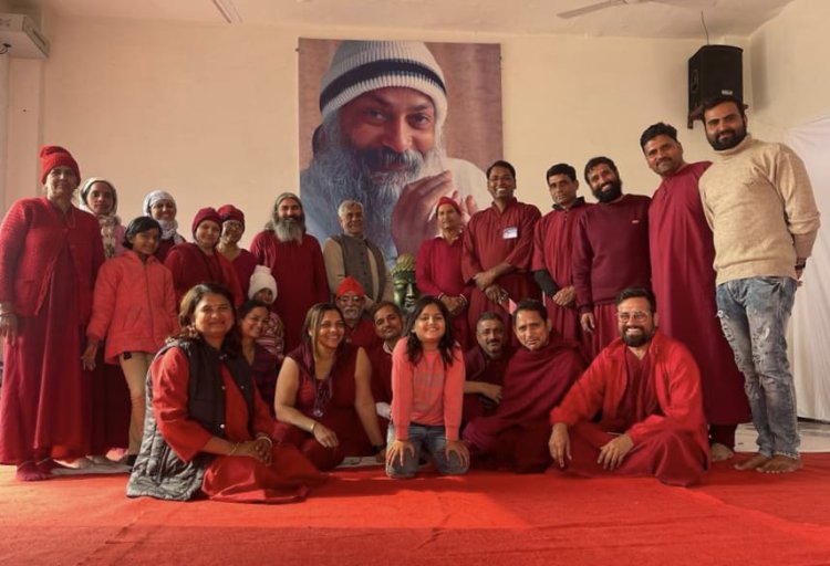 बहरोड़ में तीन दिवसीय ओशो ध्यान शिविर सम्पन्न
