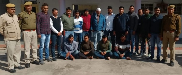 सूने घरो में लगातार चोरी करने वाली गैंग दबोची  गैंग ने अलवर शहर की कबूली करीब दर्जनभर चोरी की वारदातें 