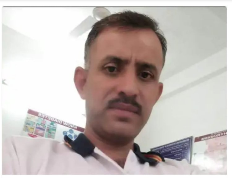 ट्रेन की टक्कर से ट्रेक मैन की मौत, मुआवजे की मांग को लेकर ग्रामीणों ने किया प्रदर्शन