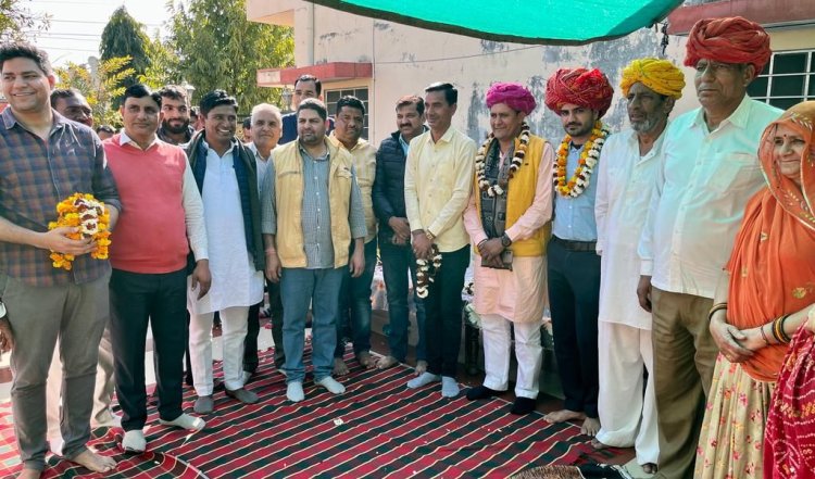 डॉ. गोरा का किया सम्मान, युवा ले इनसे प्रेरणा- विधायक रामलाल शर्मा