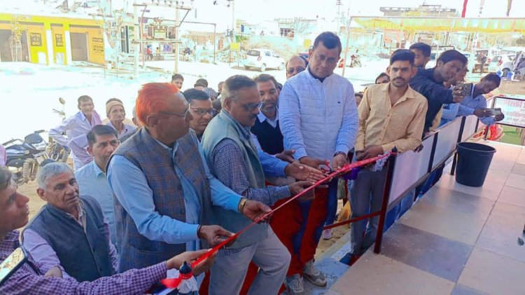 भोड़की ग्राम में राजस्थान हेल्थ केयर क्लिनिक एंव डायग्नोस्टिक सेंटर का हुआ भव्य सुभारम्भ...
