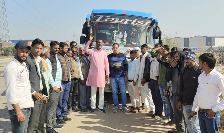 विराटनगर क्षेत्र से महाखेल कबड्डी में शामिल हुए भाजपा कार्यकर्ता