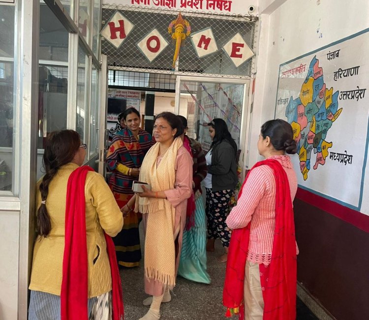 इरादा बाल गृह एवं आरती बालिका गृह का किया औचक निरीक्षण