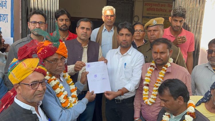 रुडमल सैनी बने क्रय विक्रय सहकारी समिति के अध्यक्ष...