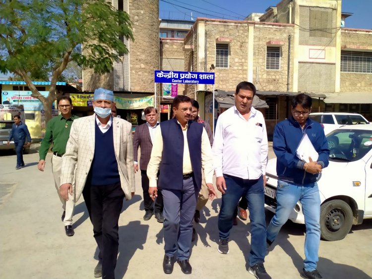 एसके अस्पताल में इंटीग्रेटेड हैल्थ मैनेजमेंट सिस्टम शुरू करने के निर्देश