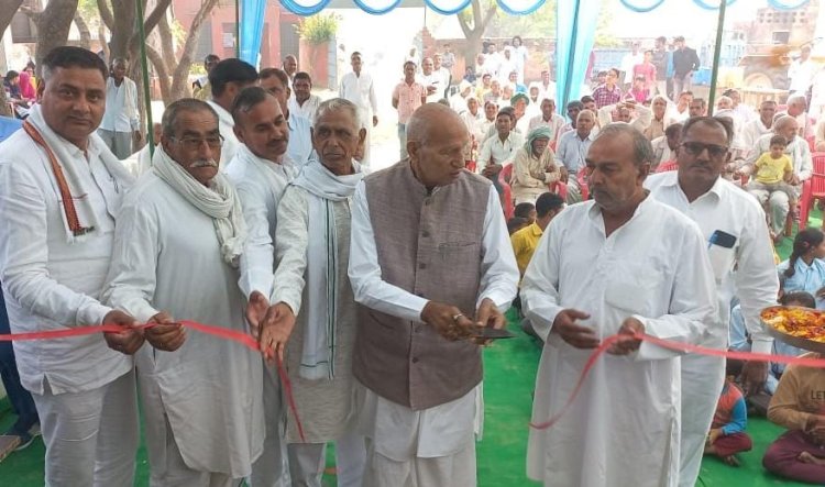 जकोपुर में नवीन क्रमोन्नत राजकीय उच्च माध्यमिक विद्यालय का विधायक ने किया लोकार्पण