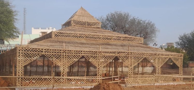 महालक्ष्मी महायज्ञ का काम जोरों पर