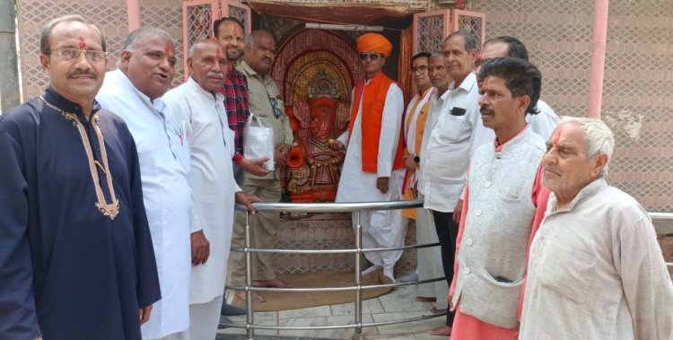 पंडित भवानी सहाय स्मारक प्रतिमा को भव्य रूप देने के लिए संकल्प दिवस मनाया