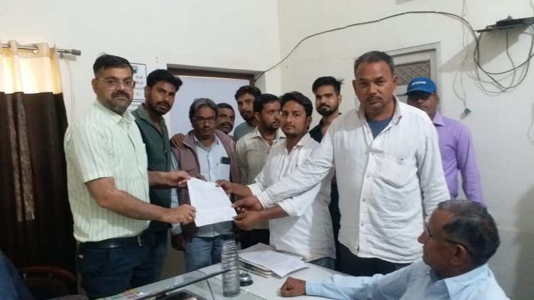 भूतिया जोहड में गंदे पानी की पाइप लाइन काटने वाले पर कार्यवाही की मांग,