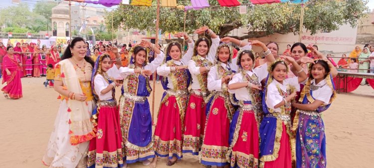 ताल मैदान स्थित गणगौर घाट पर पहली बार निकाला नगर बनोरा, महिलाओं एवं बेटियों ने दी शानदार प्रस्तुतियां