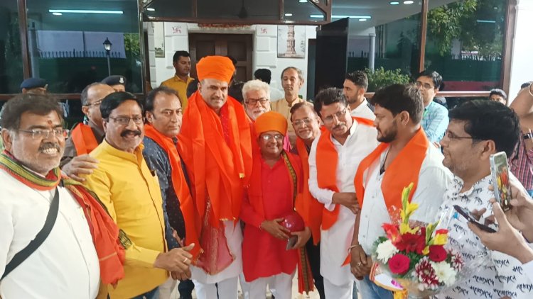 ब्रजभूमि कल्याण परिषद की टीम ने नवनियुक्त भाजपा प्रदेशाध्यक्ष सीपी जोशी का किया भव्य अभिनंदन
