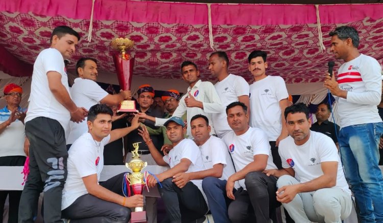 पुलिस की टीम ने जीता सद्भावना कप