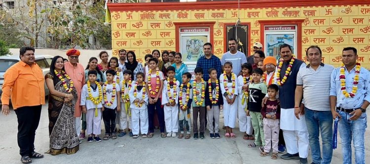 ताइक्वांडो प्रतियोगिता में अलवर ने स्वर्ण व कांस्य पदक किए प्राप्त 
