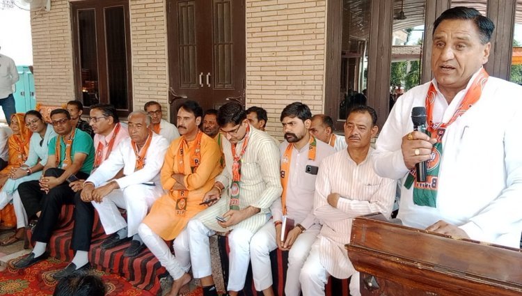 भाजपा की जनआक्रोश रैली में जुटेंगे बड़ी संख्या में कार्यकर्ता, प्रदेश अध्यक्ष जोशी व प्रतिपक्ष नेता राठौड़ आएंगे चूरू, बैठक में तय की रणनीति