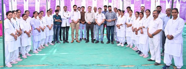 लूपिन का स्वास्थ्य के क्षेत्र में यह प्रयास बहुत ही सराहनीय है - डिप्टी सीएमएचओ 