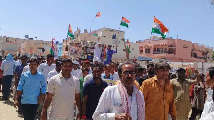 जिला कलक्टर, एसपी ऑफिस की झांकियां सजाकर दिखाया भविष्य का सुजला जिला 
