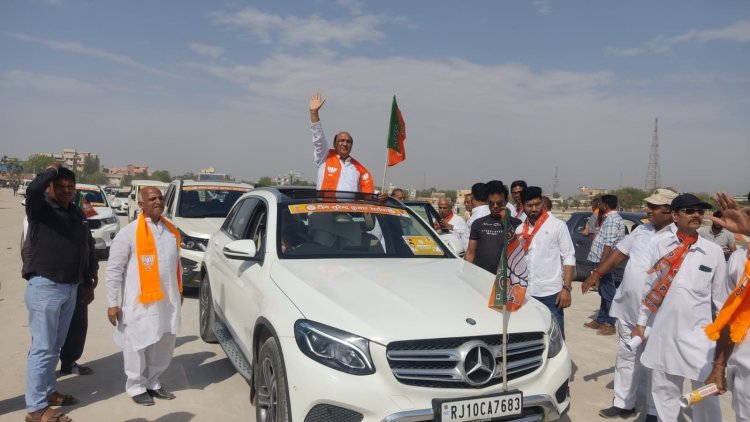 जिला मुख्यालय पर आयोजित जन आक्रोश रैली में सरदारशहर से हजारों कार्यकर्ता हुए रवाना, भाजपा नेता सुरेंद्र सर्राफ के नेतृत्व में करेंगे शक्ति प्रदर्शन