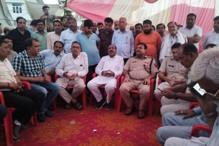 व्यापारी पर हमले का मुख्य आरोपी गिरफ्तार, खुलगई खैरथल फल और सब्जी मंडी