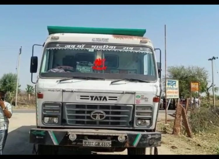 तबीयत बिगड़ने से डंफर चालक की मौत