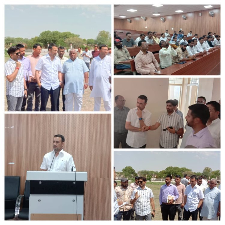 युवा बोर्ड अध्यक्ष लाम्बा ने शेखावाटी युवा महोत्सव की तैयारियों के संबंध में ली बैठक