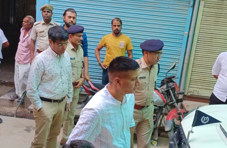 एडीजी क्राईम राहुल प्रकाश ने किया घटनास्थल का दौरान, पुलिस अधिकारियों की ली मीटिंग