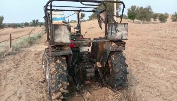 11 हजार केवी की हाईटेंशन लाइन की चपेट में आने से एक युवक की मौके पर ही मौत, एक घायल को किया रैफर
