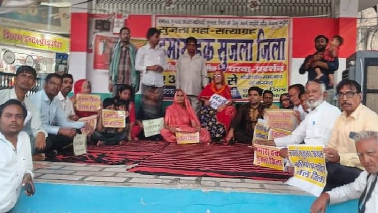 78 वर्षीय भंवरी देवी कर रही जिले के लिए भूख हड़ताल