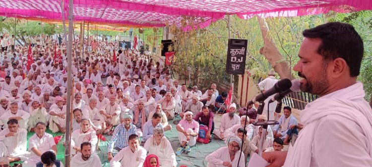 राज्य सरकार ने लिखा केन्द्र सरकार को पत्र, किसानों का अनिश्चितकालीन महापड़ाव जारी 22 सूत्री ज्ञापन पत्र के निस्तारण की मांग