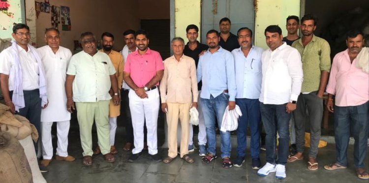 अनाज मण्डी से ही किसानों के घर तक ख़ुशहाली पहुँचती है - मोहित यादव