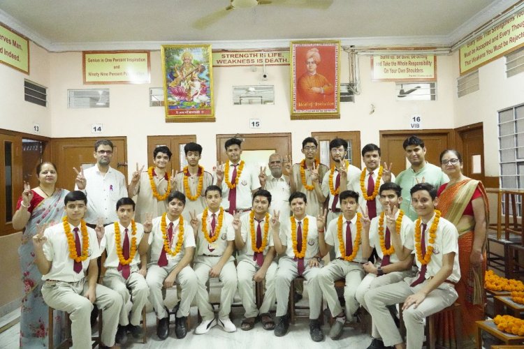 स्वामी विवेकानंद विद्या मंदिर के विद्यार्थियों ने रचा इतिहास।