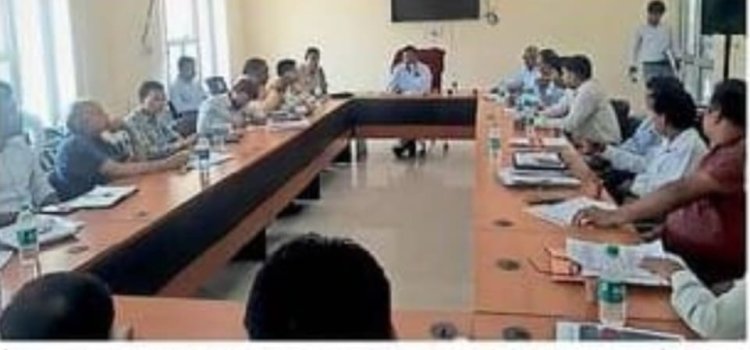 खैरथल जिले के नोडल अधिकारियों ने ओएसडी को दी रिपोर्ट, दफ्तर शुरू करने पर चर्चा हुई