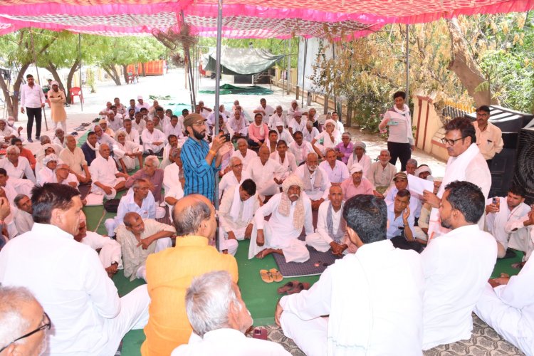 नेता प्रतिपक्ष राठौड़ ने किया किसान आंदोलन का समर्थन कहा मांगे जायज आज शाम किसान निकालेंगे मशाल जुलूस