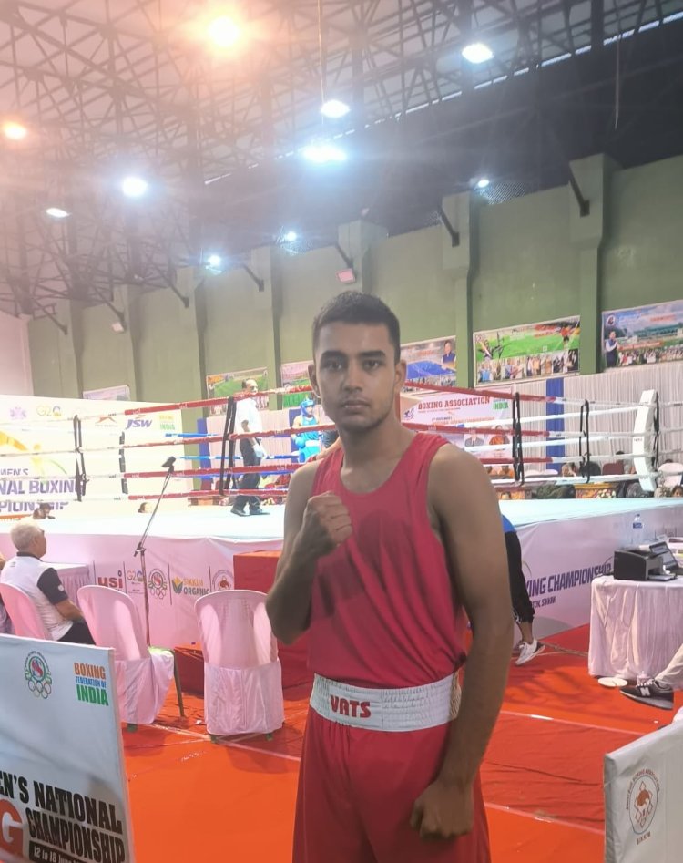 बॉक्सर दानिश पूनिया ने सेमीफाइनल में पहु्रच कर राजस्थान के लिए पदक पक्का किया
