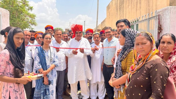 विधायक नरेन्द बुड़ानिया ने विभिन्न विकास कार्यों के उद्धघाटन किया, जनसुनवाई की