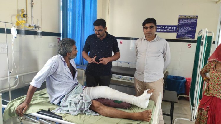 कुचामन के राजकीय जिला अस्पताल में ट्रॉमा सर्जरी हुई शुरू गंभीर स्थिति वाले मरीजों को अब नहीं करना पड़ेगा रैफर