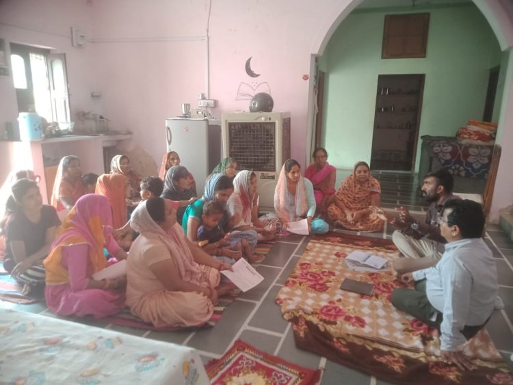 आरयूआईडीपी परियोजना के कार्य एवं जल संरक्षण के महत्व पर चर्चा