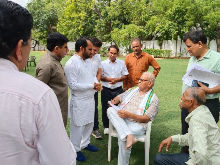 राजस्थान वरिष्ठ शिक्षक संघ रेस्टा का प्रतिनिधिमंडल मिला शिक्षा मंत्री से