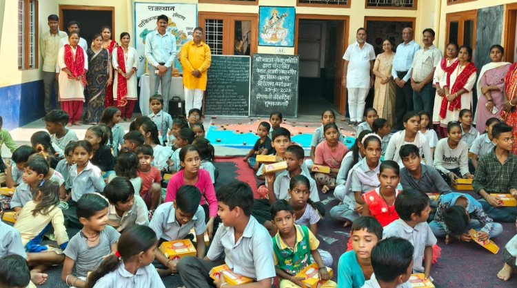 लायंस क्लब अलवर मत्स्य ने बच्चों के साथ मनाया दीपोत्सव, बाँटी खुशियाँ
