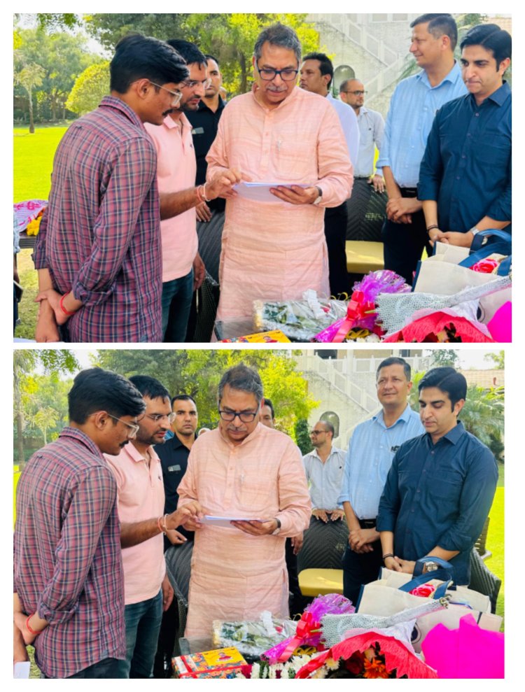 OBC आरक्षण संघर्ष समिति ने भाजपा के पूर्व प्रदेश अध्यक्ष सतीश पुनियां से की मुलाकात