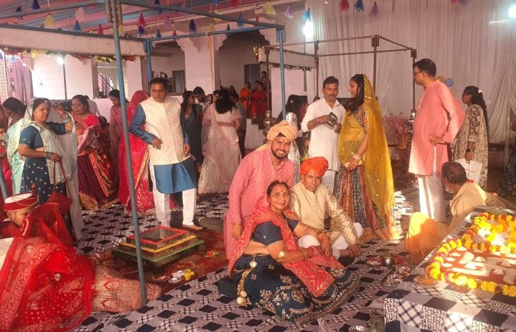 नईवाल परिवार द्वारा 3 जोड़ों का निःशुल्क विवाह संपन्न