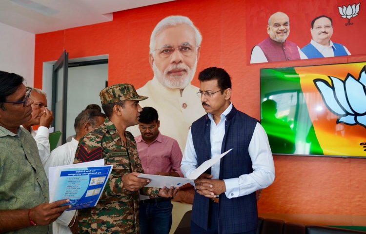 डबल इंजन सरकार प्रदेश के विकास के लिए संकल्पित: राजवर्धन