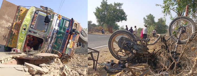 दो हादसों में एक युवक की मौत, दो घायल