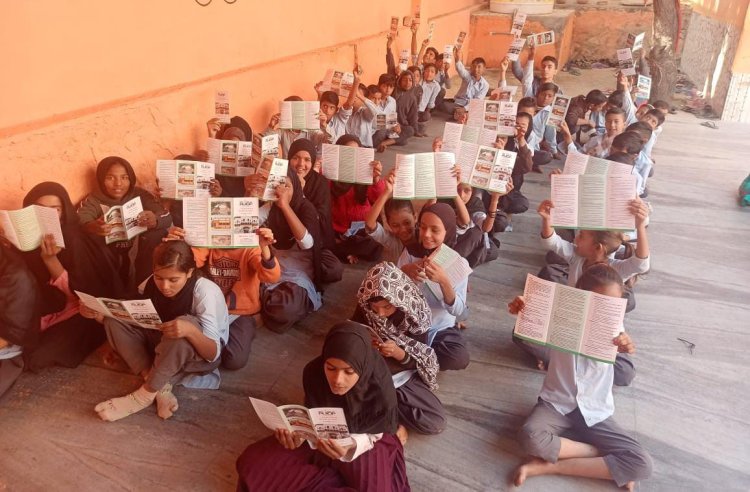 स्वास्थ्य और स्वच्छता पर जागरूकता: स्कूली बच्चों ने सीखे हाथ धोने के सही तरीके